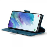 CaseMe Samsung Galaxy S21 FE Etui 023 Series Blå