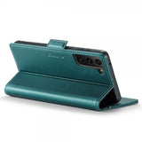 CaseMe Samsung Galaxy S21 FE Etui 023 Series Grønn