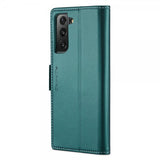 CaseMe Samsung Galaxy S21 FE Etui 023 Series Grønn