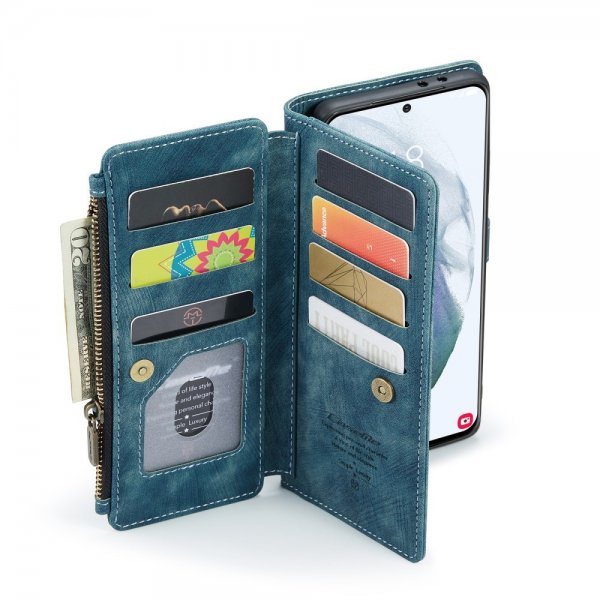 CaseMe Samsung Galaxy S21 FE Etui C30 Series Petrol