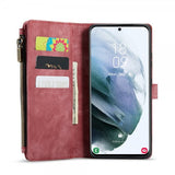 CaseMe Samsung Galaxy S21 FE Etui C30 Series Rød