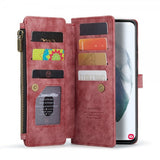 CaseMe Samsung Galaxy S21 FE Etui C30 Series Rød