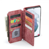CaseMe Samsung Galaxy S21 FE Etui C30 Series Rød