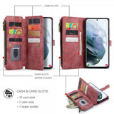 CaseMe Samsung Galaxy S21 FE Etui C30 Series Rød