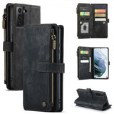 CaseMe Samsung Galaxy S21 FE Etui C30 Series Svart