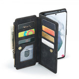 CaseMe Samsung Galaxy S21 FE Etui C30 Series Svart