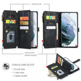 CaseMe Samsung Galaxy S21 FE Etui C30 Series Svart