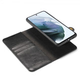Dg.Ming Samsung Galaxy S21 FE Etui Avtagbart Deksel Svart