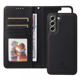 Betopnice Samsung Galaxy S21 FE Etui Avtagbart Deksel 005 Svart