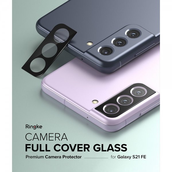Ringke Samsung Galaxy S21 FE Kamerabeskytter Camera Protector Glass 3-pack