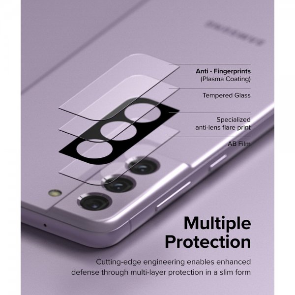 Ringke Samsung Galaxy S21 FE Kamerabeskytter Camera Protector Glass 3-pack