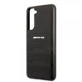 AMG Samsung Galaxy S21 FE Deksel Debossed Lines Svart