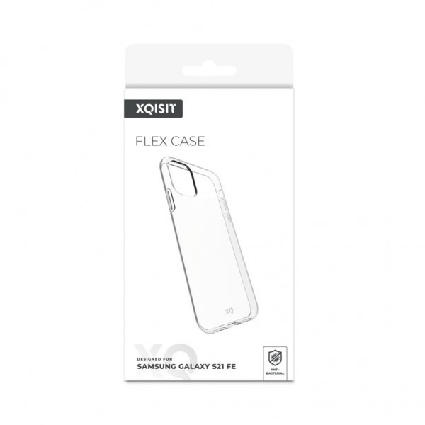 Xqisit Samsung Galaxy S21 FE Deksel Flex Case Transparent
