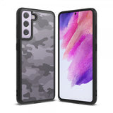 Ringke Samsung Galaxy S21 FE Deksel Fusion Matte Camo Black