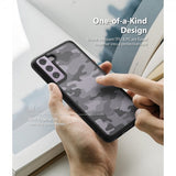 Ringke Samsung Galaxy S21 FE Deksel Fusion Matte Camo Black
