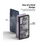 Ringke Samsung Galaxy S21 FE Deksel Fusion Matte Camo Black