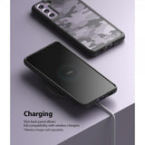 Ringke Samsung Galaxy S21 FE Deksel Fusion Matte Camo Black