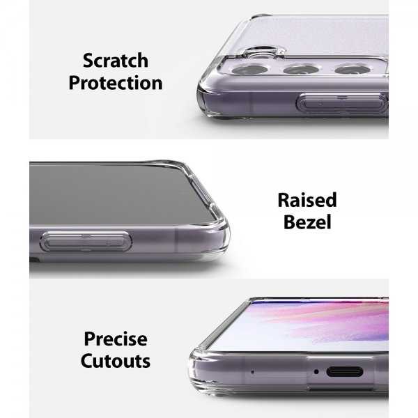 Ringke Samsung Galaxy S21 FE Deksel Fusion Matte Matte Clear