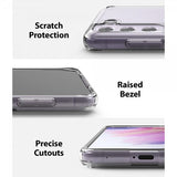 Ringke Samsung Galaxy S21 FE Deksel Fusion Matte Matte Clear