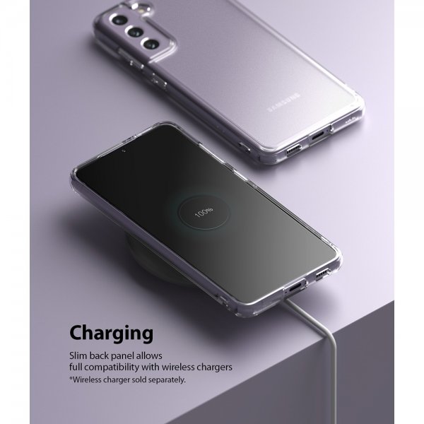 Ringke Samsung Galaxy S21 FE Deksel Fusion Matte Matte Clear