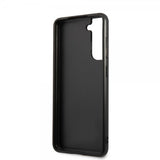 BMW Samsung Galaxy S21 FE Deksel Tricolor Stripe Carbon Svart
