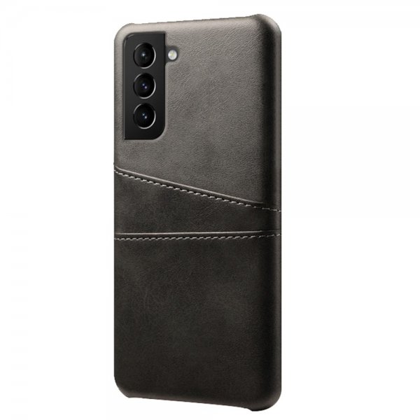 Samsung Galaxy S21 FE Deksel To Kortlommer Svart