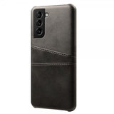 Samsung Galaxy S21 FE Deksel To Kortlommer Svart