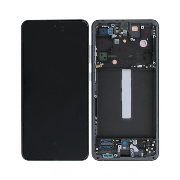 Samsung Samsung Galaxy S21 FE Skjerm med LCD Display Original - Grafitt/Svart