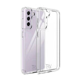 Rvelon Samsung Galaxy S21 FE Deksel Støtsikker Transparent