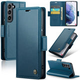 CaseMe Samsung Galaxy S21 Etui 023 Series Blå