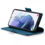 CaseMe Samsung Galaxy S21 Etui 023 Series Blå