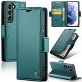 CaseMe Samsung Galaxy S21 Etui 023 Series Grønn