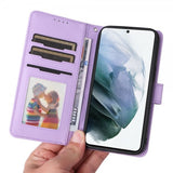 Betopnice Samsung Galaxy S21 Etui Avtagbart Deksel 005 Lilla
