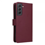 Betopnice Samsung Galaxy S21 Etui Avtagbart Deksel 005 Rød