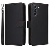 Betopnice Samsung Galaxy S21 Etui Avtagbart Deksel 005 Svart