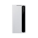 Samsung Original Galaxy S21 Etui Smart Clear View Cover Lysegrå