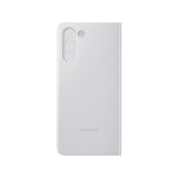 Samsung Original Galaxy S21 Etui Smart Clear View Cover Lysegrå