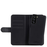 holdit Samsung Galaxy S21 FE Etui Wallet Case Magnet Svart