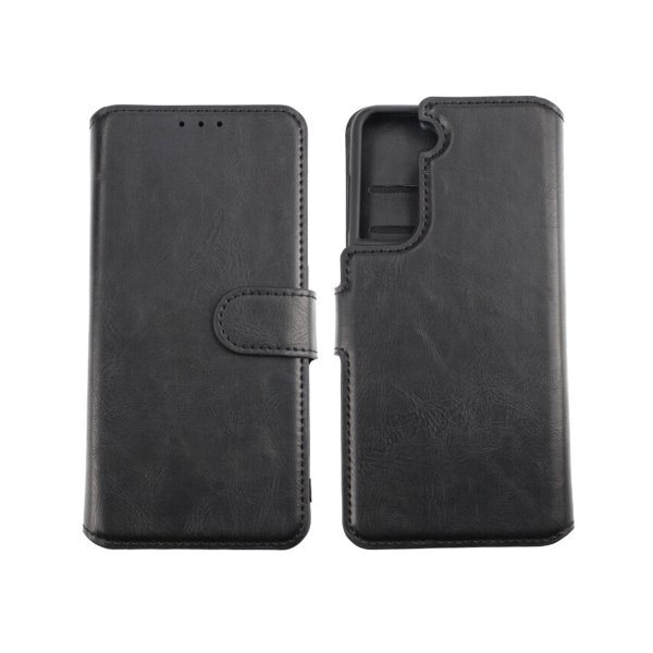 Rvelon Samsung Galaxy S21 Etui Detachable Wallet Case Svart