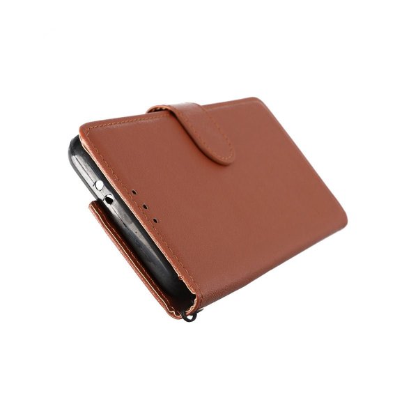 Samsung Galaxy S21 Etui med Stativ Brun