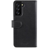 holdit Samsung Galaxy S21 Plus Etui Wallet Case Magnet Svart