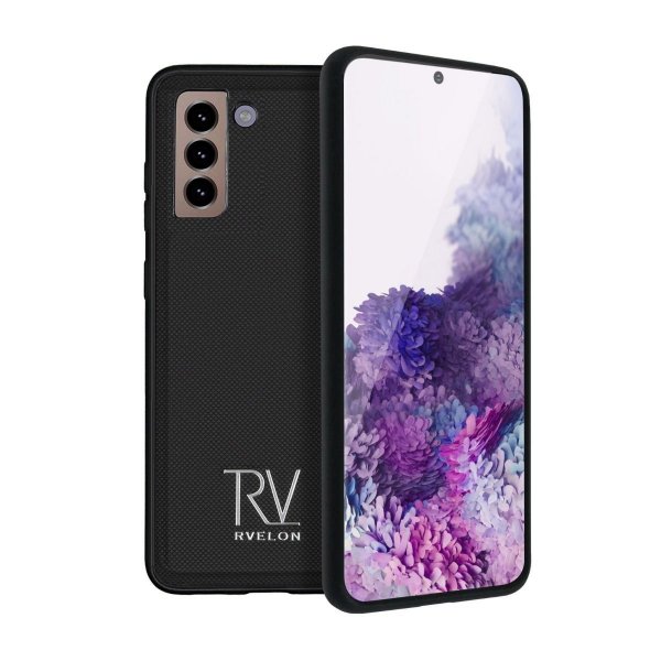 Rvelon Samsung Galaxy S21 Plus Etui Detachable Wallet Case Svart