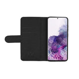 Rvelon Samsung Galaxy S21 Plus Etui Detachable Wallet Case Svart