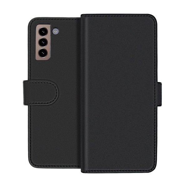 Rvelon Samsung Galaxy S21 Plus Etui Detachable Wallet Case Svart