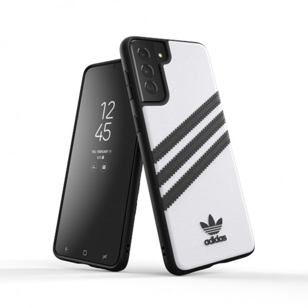 Adidas Samsung Galaxy S21 Plus Deksel 3 Stripes Snap Case Hvit