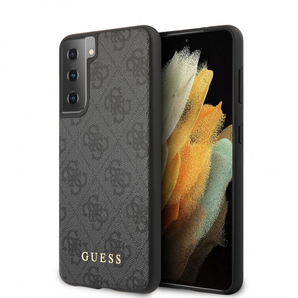 Guess Samsung Galaxy S21 Plus Deksel 4G Grå