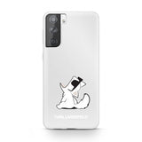 Karl Lagerfeld Samsung Galaxy S21 Plus Deksel Choupette Transparent