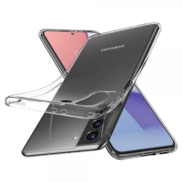 Spigen Samsung Galaxy S21 Plus Deksel Liquid Crystal Crystal Clear