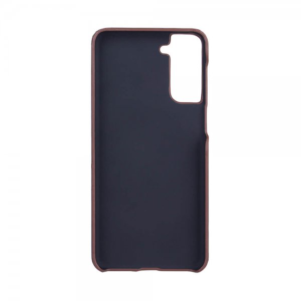 Onsala Samsung Galaxy S21 Plus Deksel med Kortlomme Brun