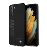 BMW Samsung Galaxy S21 Plus Deksel med Logo Svart